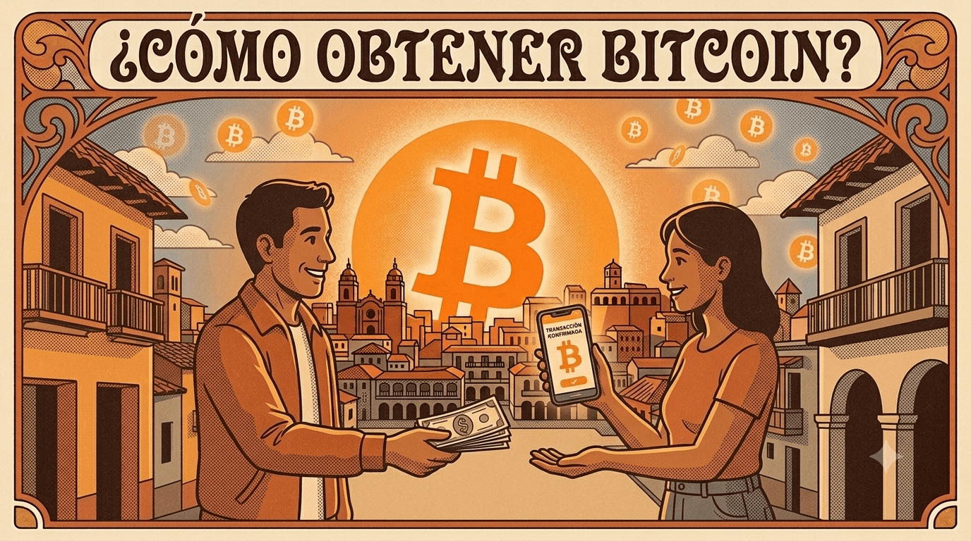 ¿Cómo consigues bitcoin de verdad? Cuatro formas reales, y lo que cuesta cada una
